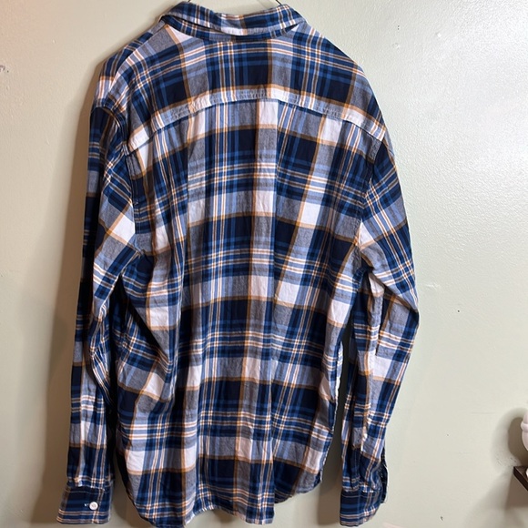 Levi’s JACKSON WORKER OVERSHIRT Plaid button down long sleeve flannel shirt - Picture 5 of 13